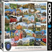 Egyesült Királyság Globetrotter 1000 Darabos Puzzle