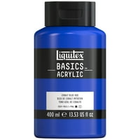 Liquite alapjai akril szín, 400ml Squeeze üveg, kobalt kék árnyalat