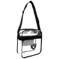 Kis Föld - NFL Clear Carryall Cross Body táska, Oakland Raiders