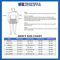 Russell Athletic férfi Dri-Power polár kapucnis pulóver, s-3XL méretek