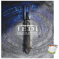 Csillagok Háborúja: Jedi Bukott Rend-Törött Fogantyú Kulcs Művészeti Fali Poszter, 22.375 34