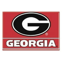 Georgia Bulldogs logo 2.5 3.5 Hűtőmágnes