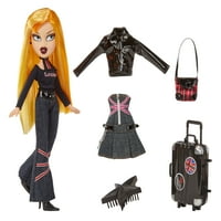 Bratz Pretty 'n' punk cloe divatbaba ruhákkal és bőrönddel, 10 éves korú gyűjtők