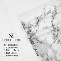 Sweet Home Gyűjtemény Bed-In-Bag Márvány Nyomtatási Készlet