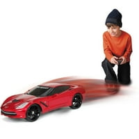 Új Bright 1: Radio-Control teljes funkció Corvette, piros