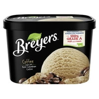 Breyers fagyasztott tejtermék desszert kávé 1. Quart